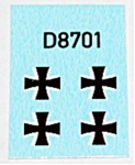 NPE Modellbau NZ22336 - H0 Decalbogen Bundeswehr-Hoheitsabzeichen